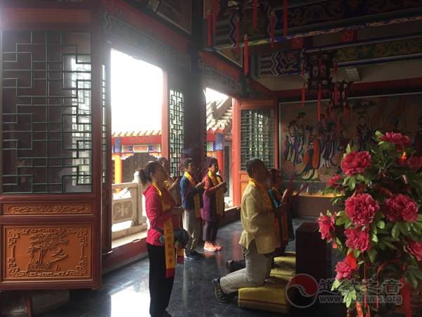 台湾宗教文化推展协会到陕西汉中参访交流