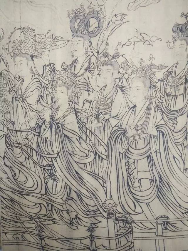 北宋八十位神仙线描图