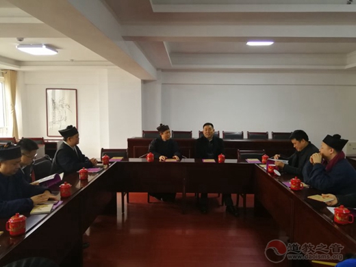 湖南省委统战部、省民宗委领导分别走访慰问省道教协会
