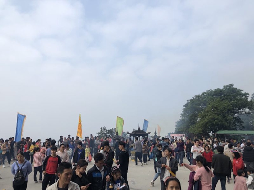 广西桂平市白石山三清观开展2019春节系例工作