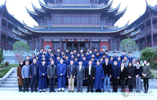 上海道教学院举行第六届本科班开学典礼