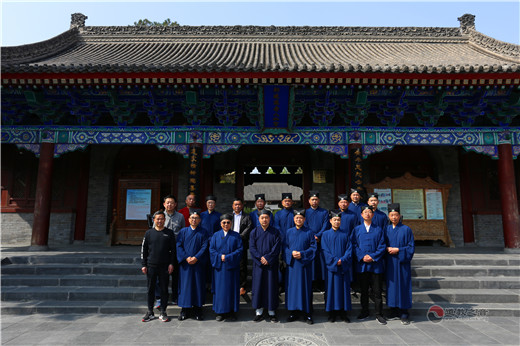 上海市浦东新区道教协会参访陕西西安八仙宫