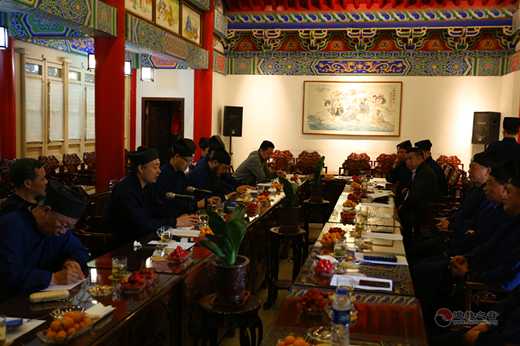 上海市浦东新区道教协会参访陕西西安八仙宫