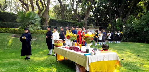 南美第一座中国传统道观“长春观”在墨西哥奠基