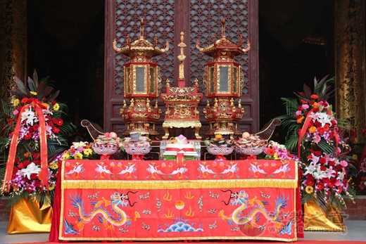 上海松江东岳庙隆重举行第七届传统庙会暨东岳圣帝、杨大神圣诞祭祀庆典祈福活动