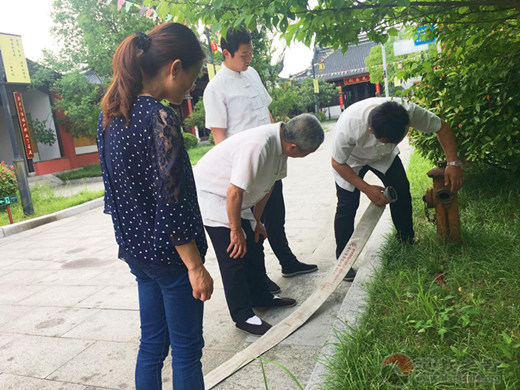 常熟市真武观举行消防知识竞赛暨消防演练