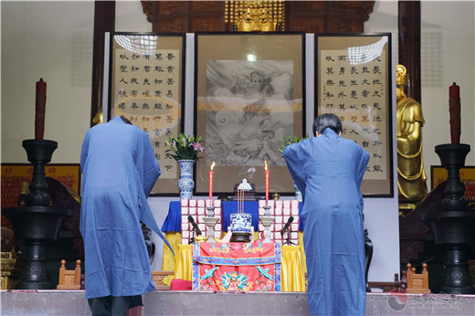 上海白云观举行第三批清信弟子皈依仪式
