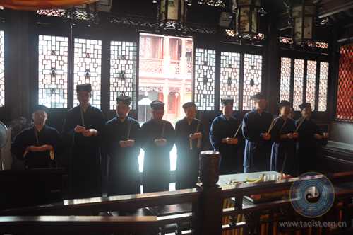 中国道教协会宣讲团在上海钦赐仰殿举行巡回讲经