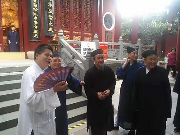 中国道协领导莅临上海三元宫坤道院指导工作