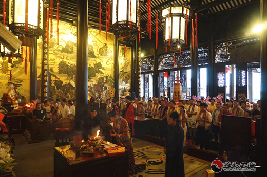 广州市道教都城隍庙举行贺城隍诞系列活动