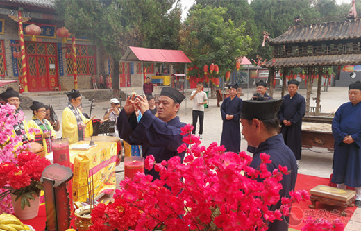 聊城市道教界举行庆祝新中国成立70周年祈福法会