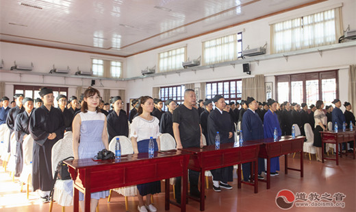 南岳坤道学院举行2019级新生开学典礼
