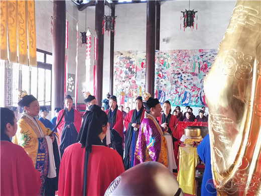 茅山乾元观举行庆祝新中国成立70周年暨第二期皈依法会系列活动