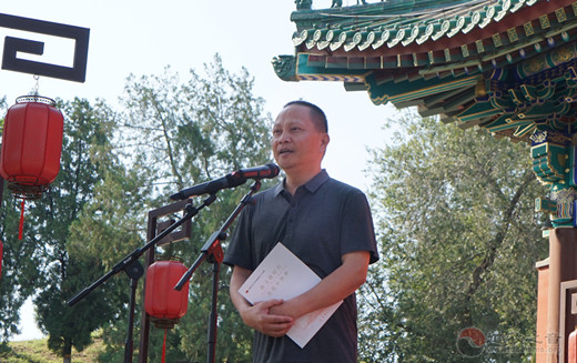 北京市海淀区宗教界庆祝新中国成立70周年书画艺术展开幕
