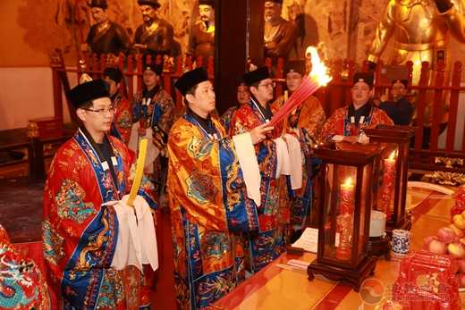 上海城隍庙举行2020年迎新祈福活动