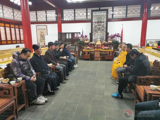 云南省道教协会赴全省性宗教团体交流学习