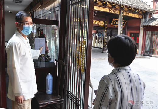 上海城隍庙全力做好有序恢复限流开放各项准备工作