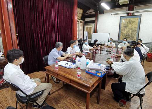 北京市宗教文化研究会筹备领导小组向市道协捐赠防疫物资