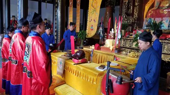 江蘇省泰州道教界舉行紀念抗戰勝利75周年和平祈禱法會
