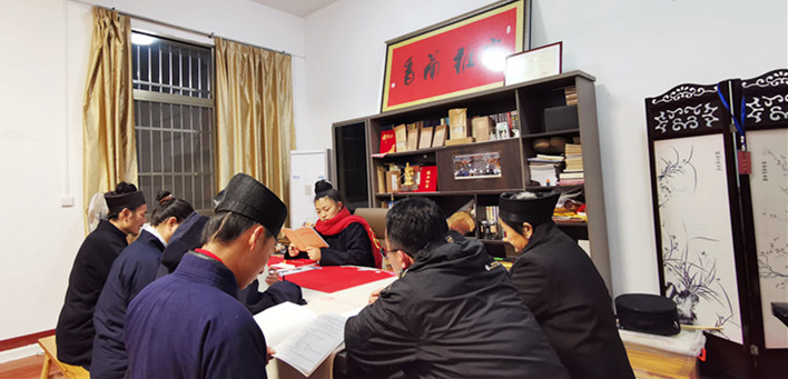 陕西道教界开展“宪法宣传周”宣传教育活动