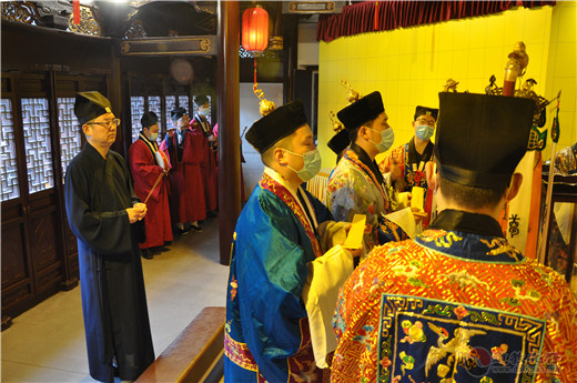 上海城隍庙为著名道教学者施舟人先生举行“终七功德道场”