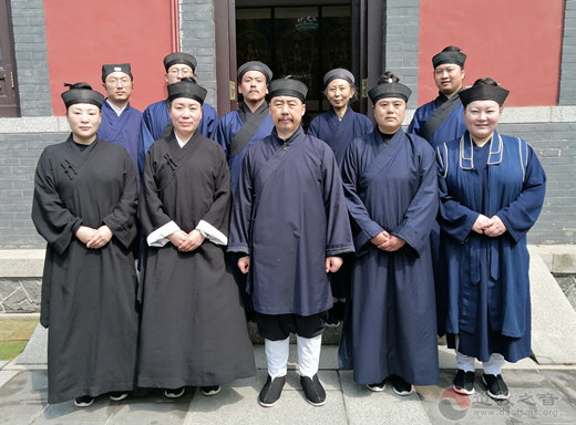 山东省青州市道协班子成员赴泰安市道教场所参观学习