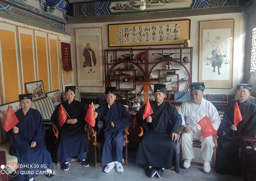 山西省朔州市道教协会举办庆祝建党100周年活动