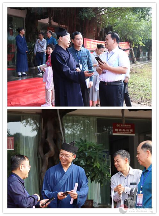 广西政协系统民族宗教工作干部培训班学员到广西道教协会参观