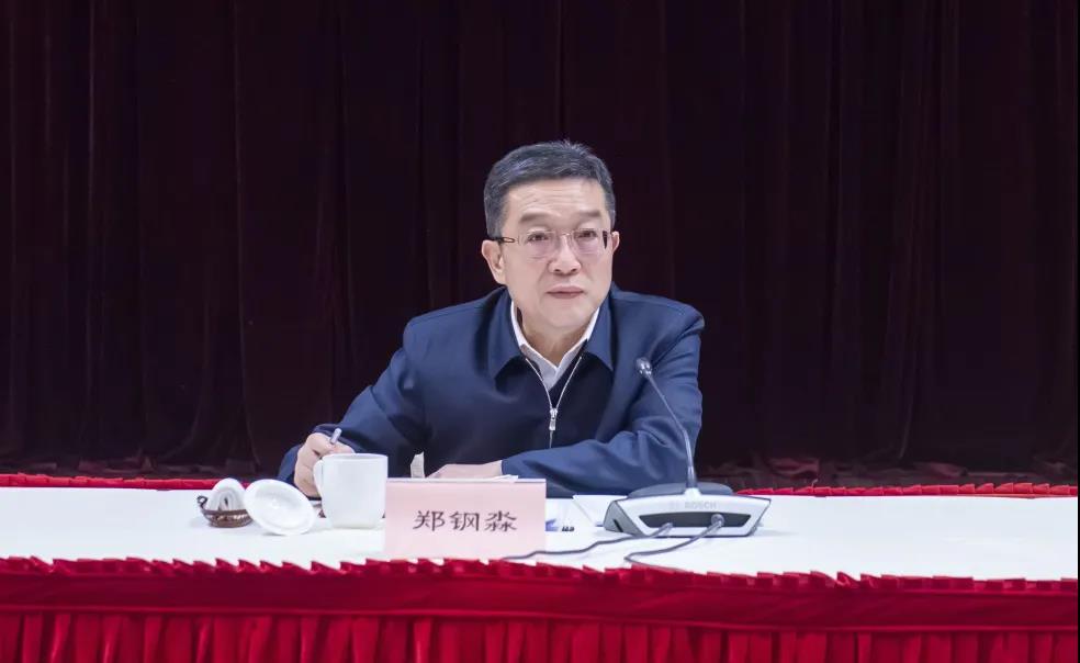 上海市委常委、统战部部长郑钢淼与新一届市道教协会领导班子成员座谈交流