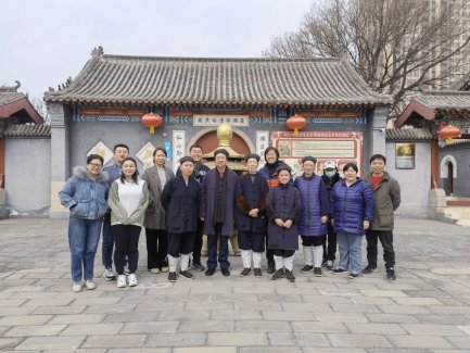 北京市道教協會秘書處赴佑民觀學習美麗宮觀建設經驗并