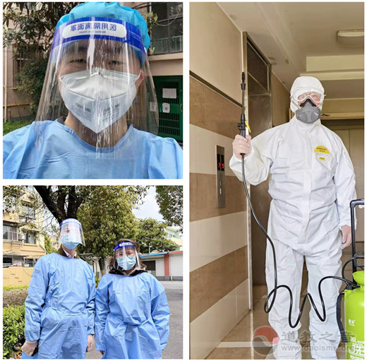 上海城隍廟教職人員和志愿者積極參與抗疫