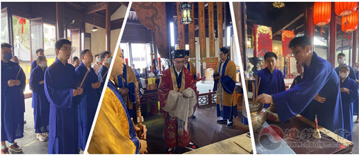 苏州城隍庙举办夏至日皈依弟子参拜学经系列活动