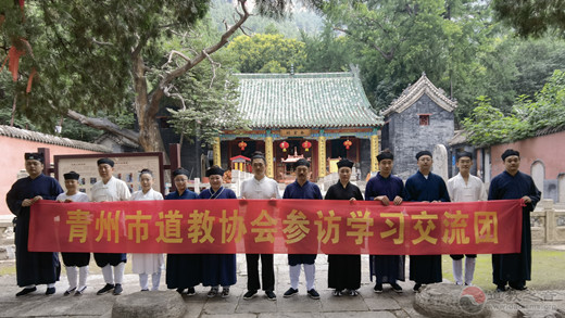 青州市道协班子成员赴日照、济南等地道教场所参观学习