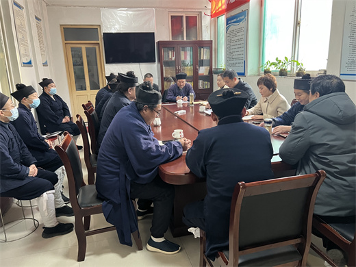 济宁市道教协会召开（2022年）团体负责人述