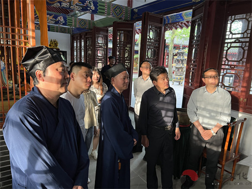 安徽省道教协会赴滁州、芜湖开展工作调研