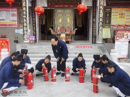 桂平市道教界开展消防安全专项检查工作