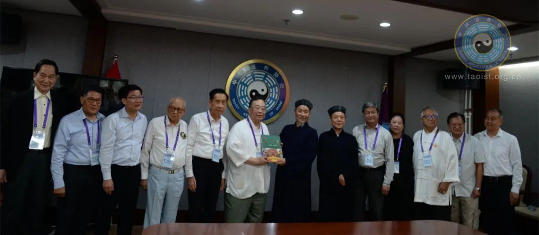 中国道教协会领导会见香港道教联合会第28届理事会访京团