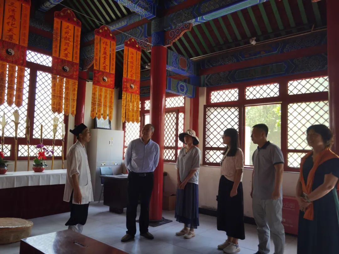中国道教协会领导到北京佑民观调研走访