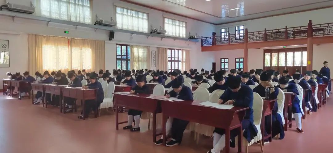 南岳坤道学院2023级学修班招生入学考试圆满结束