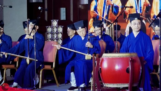 苏州道教姑苏仙乐团应邀在2023年镇江市首届道教文化艺术节上演出